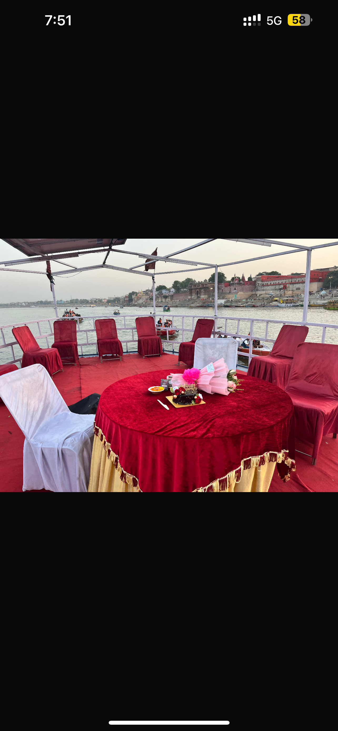 Event and  birthday party on boat